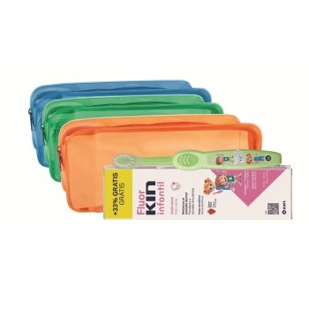 FLUORKIN INF. NECESER PASTA+CEPILLO