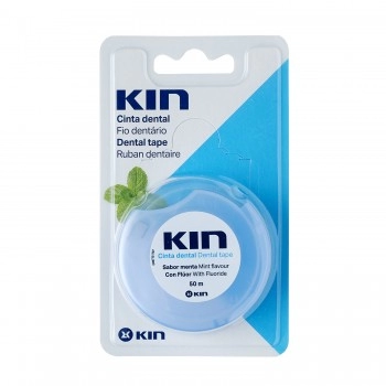 KIN RUBAN DENTAIRE FLUORÉ, GOUT MENTHE ET CIRÉ