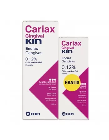 CARIAX GINGIVAL ENJUAGUE BUCAL 500+250 ml GRATIS
