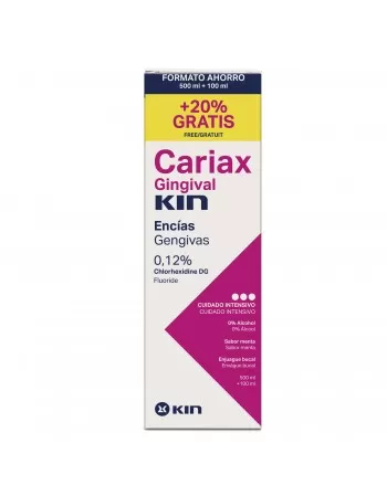 CARIAX GINGIVALMOOUTHWASH 500ml + 100ml