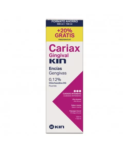 CARIAX GINGIVALMOOUTHWASH 500ml + 100ml