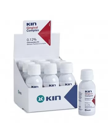 KIN GINGIVAL COMPLEX MOUTHWASH 12 ml BOX x 9