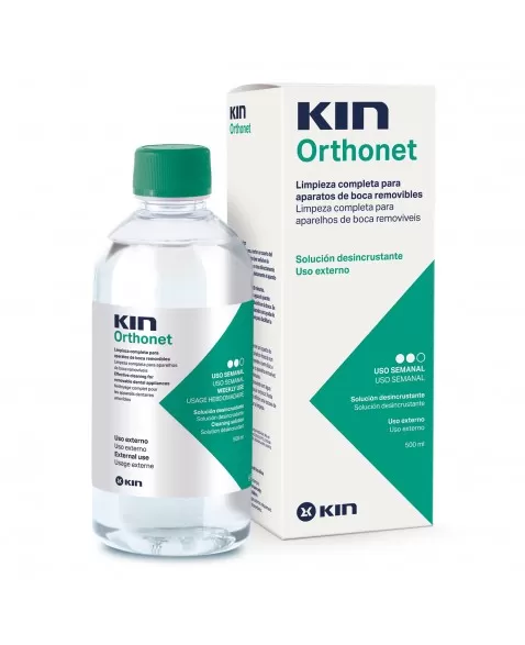 SOLUTION DE NETTOYAGE KIN ORTHONET. 500 ml