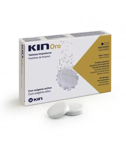 KIN ORO CLEANING TABLETS 30 UNITS