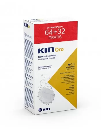 KIN ORO CLEANING TABLETS 64+32