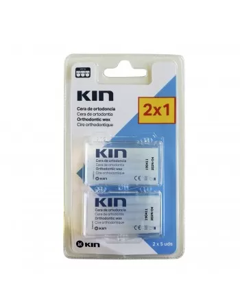 KIN ORTHODONTIC WAX PACK 2x1