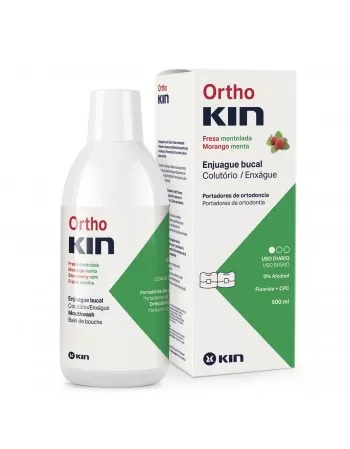 ORTHOKIN FRESA/MENTOL. ENJ. 500 ml