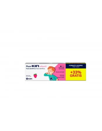 FLUORKIN ENFANTS PÂTE À DENTS 75+25 ml