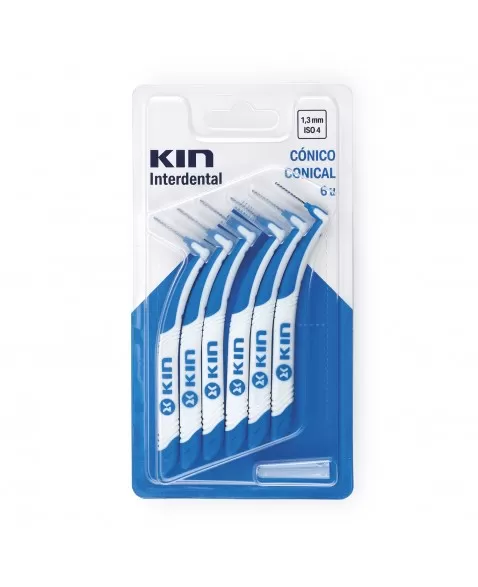 KIN INTERDENTAL CONICAL BRUSH 1.3 mm