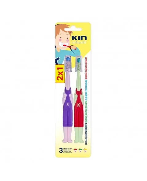 CEPILLO KIN INFANTIL DUO